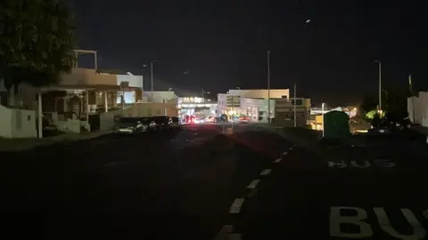 Imagen de una zona donde falta iluminación.