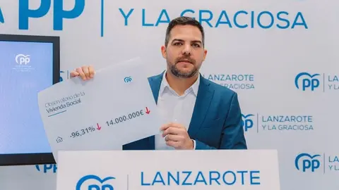 Jacobo medina durante su comparacencia para la valoración del proyecto de los presupuestos 2023.