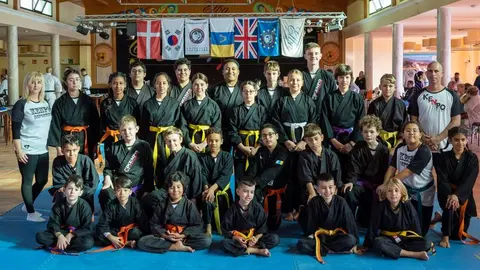 Imagen del grupo de deportistas de Playa Blanca