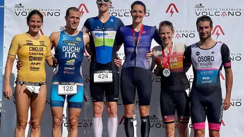 De izquierda a derecha, Sara Pérez, Nicola Duchi, Dieter Comhair, Kate Curran, Maja Stage y Pello Osoro