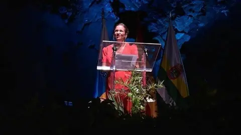 Chaxiraxi Niz en los Jameos.