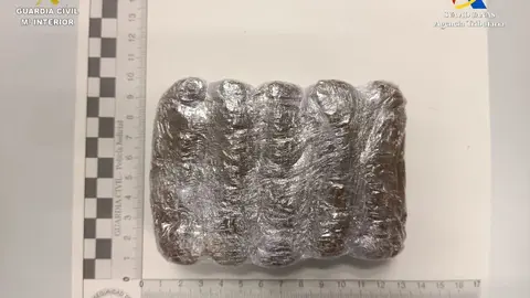 Droga incautada por la Guardia Civil.
