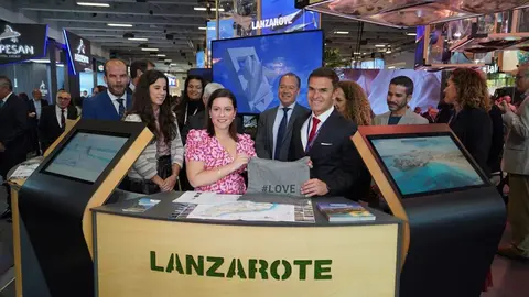 Delegación de Lanzarote en la Inauguración  de ITB.