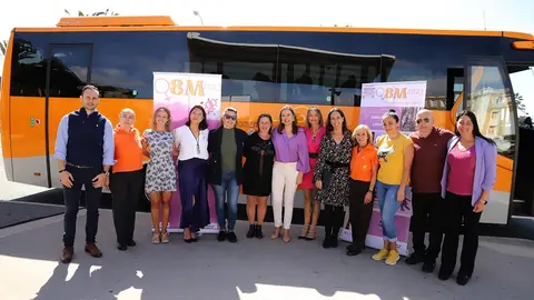 Acto de balance del proyecto empleo sobre ruedas por el día de la mujer.