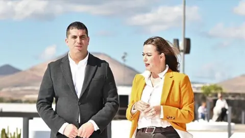 Benjamin Perdomo y María Dolores Corujo.