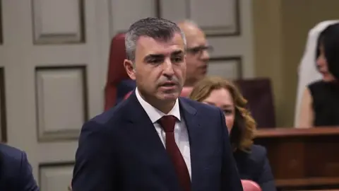 Manuel Domínguez, presidente del PP de Canarias.