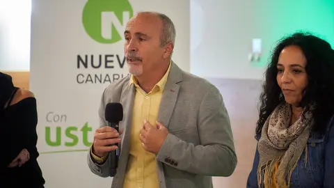 Pablo Yebra, candidato de Nueva Canarias al Ayuntamiento de San Bartolomé.