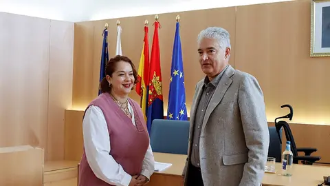 Laura Callero y José Juan Cruz.