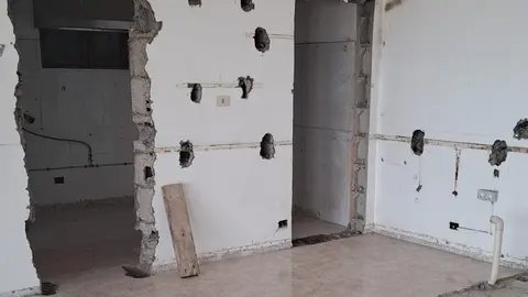 Imagen de las obras del centro sociocultural de Conil.