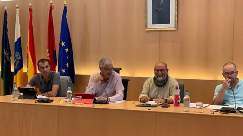 Imagen de los líderes del Gobierno municipal de Tías.