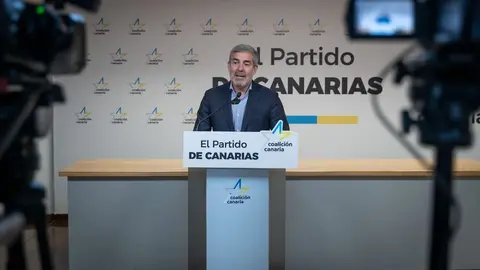 Fernando Clavijo, secretario general de Coalición Canaria.
