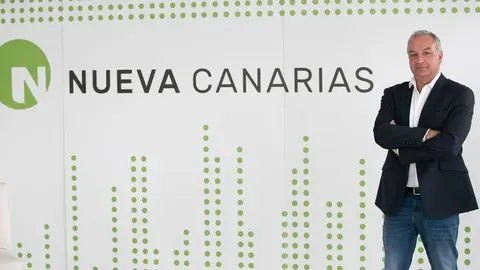 Luis Campos, portavoz de Nueva Canarias.