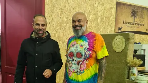 Laureano &Aacute;lvarez con Jon&aacute;s &Aacute;lvarez.