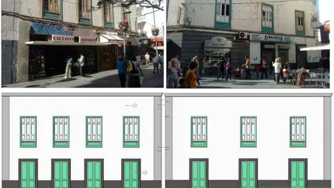 Imagen del proyecto municipal sobre el hotel Oriental