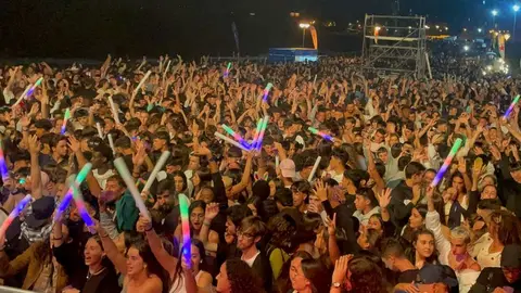 Imagen del impresionante aspecto que presentó el evento
