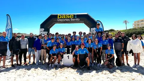 Componentes de Los Marlines enviados a Menorca.