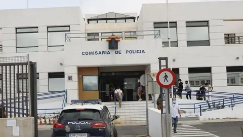 Imagen de la comisaría de la Policía Nacional en Arrecife.