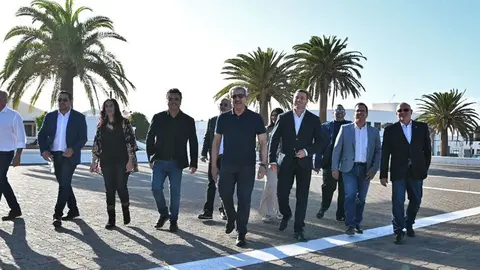 Imagen de los candidatos de Nueva Canarias