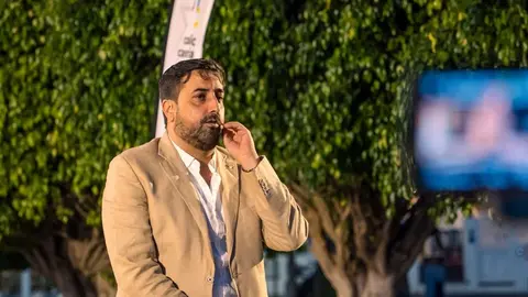 David Rocío, candidato de Coalición Canaria a la Alcaldía de San Bartolomé.