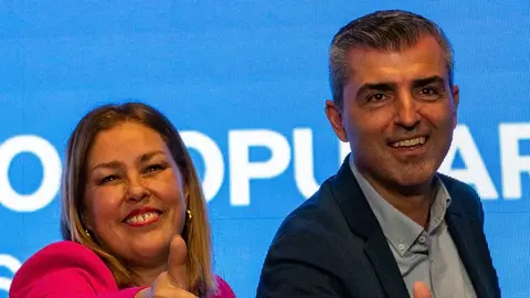 Astrid Pérez y Manuel Domínguez.
