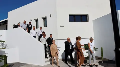 Visita al nuevo velatorio.