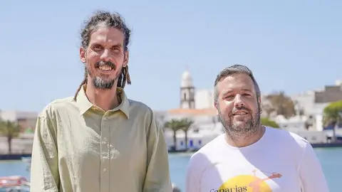 Rafael Jiménez con Alberto Rodríguez.