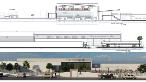 Infografía de las canchas de San Bartolomé.