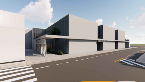 Imagen del futuro Centro de Salud de Playa Honda.