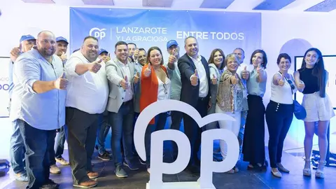 Imagen del equipo de Juan Monzón en Yaiza