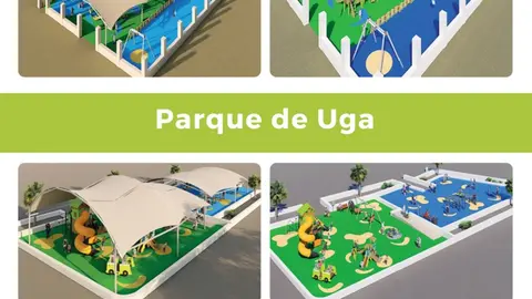 Infografía parques a ejecutar