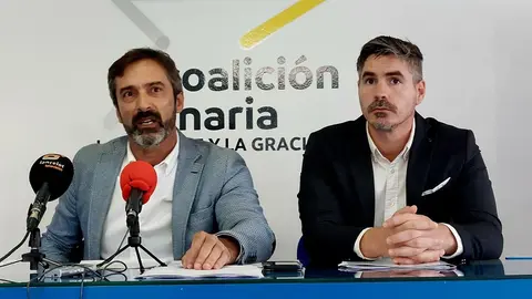Imagen de archivo rueda de Prensa de Pedro San Ginés.