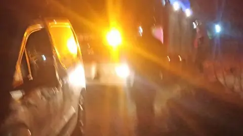 Imagen del accidente en Ye