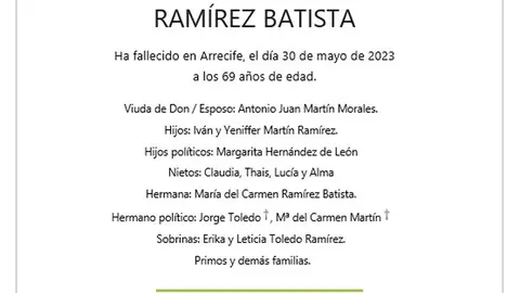 esquela