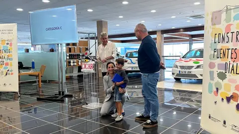 Uno de los ganadores.