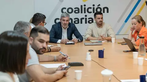 Imagen del encuentro de la Comisión Ejecutiva Nacional de CC.