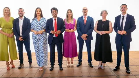 Imagen del grupo de concejales electos del PSOE en Teguise.