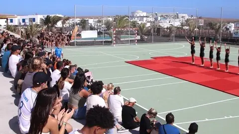 Exhibiicón en el Centro Deportivo San Marcial del Rubicón