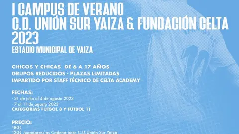 Campus Unión Sur Yaiza y RC Celta de Vigo.