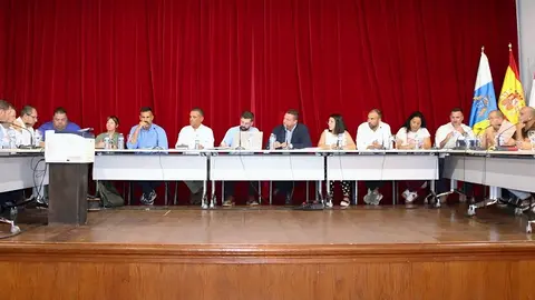 Vista general del Pleno de Yaiza.