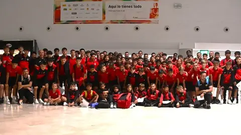 Imagen de la expedición de los niños del Orientación Marítima.