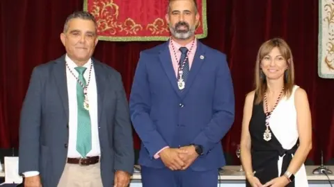 Concejales de CC en el Ayuntamiento de Yaiza.