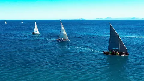 La vela latina como deporte autóctono presente en la campaña