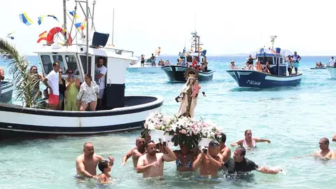 Imagen de archivo de las fiestas del Carmen.