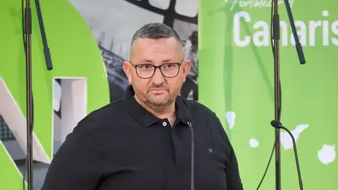 Marcos Lemes, portavoz de Nueva Canarias en el Ayuntamiento de Haría.