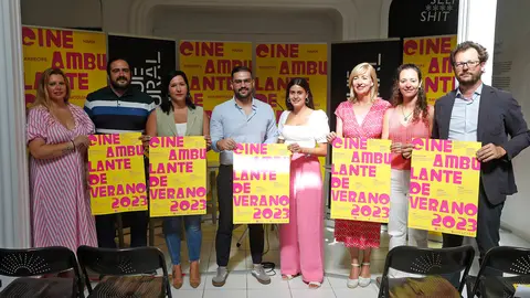 Presentación del Cine Ambulante del Cabildo.