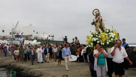 Imagen de archivo de unas fiestas de La Santa