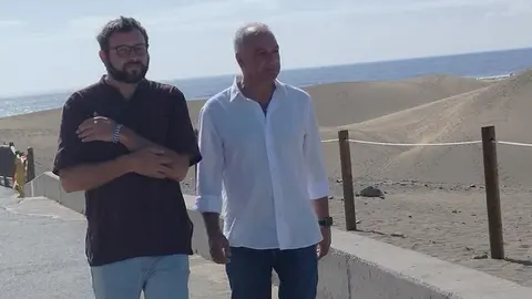 Luis Campos en Maspalomas.