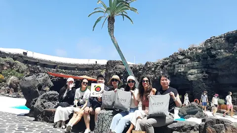 Rrepresentación de agencias de viaje de Corea del Sur en Lanzarote.