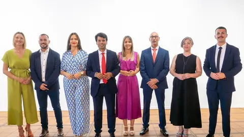 Imagen de los concejales del PSOE en Teguise.