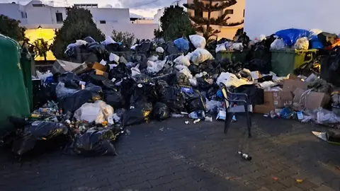 Residuos en Yaiza.